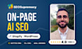 complete on page ai GEO optimization for wordpress shopify wix and squarespace