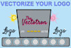 vectorize your brand or logo