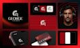 design 3 business logo, brand identity and visual identity
