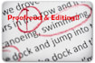 diligently proofread and edit your documents