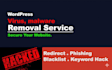 recover hacked wordpress site, malware removal,wordpress malware removal