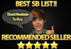 send you 200,000 Scrapebox Premium blog urls
