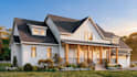 create photorealistic exterior renders for residential houses in the US and UK