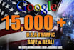 drive unlimited real genuine website traffic for 1 month