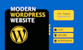 build a modern wordpress website for your business