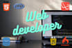 develop a custom PHP web application for your business