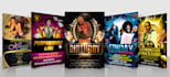 do animated flyer, motion flyer for event, party, birthday, club, christmas