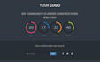 develop responsive coming soon and landing page