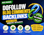 make 800 manual dofollow blog comment backlinks