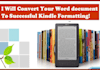 convert Your Word Doc Into a Kindle Formatting Book with TOC