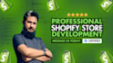 design or revamp shopify website, ecommerce online store