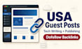 write and publish USA technology guest post with backlink services