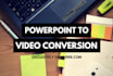 convert powerpoint presentations to video and add voice