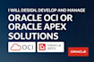design, develop, and modify oracle apex solutions