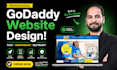 design or redesign godaddy website with airo and SEO
