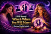 provide a marriage and future spouse reading