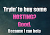 give you a month of awesome web hosting