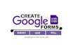 design any type of online form, survey using google forms