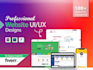 design UI UX for your website web app  or mobile app