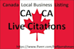do canada live local citations for local business listing