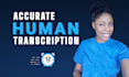 deliver accurate transcripts for any english video or audio