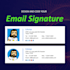 design and code your HTML email signature