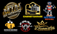 do professional modern 3d business logo design