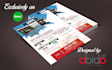 design an outstanding professional flyer design