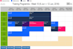 develop a calendar or event scheduler for your activities