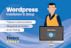 redesign wordpress website, customize website, fix issues