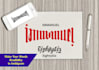 make ambigram or flipped word or name for you