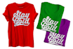 make eye catching typography and teespring Tshirt design