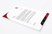 do a professional letterhead