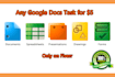 create google docs, forms, sheets and presentations