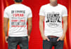 create t shirts designs and t shirts mockup