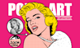 draw a retro pop art lichtenstein portrait