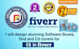design stunning software boxes,dvd and cd covers