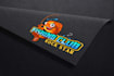 draw a  cartoon and sports mascot logo design