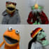create a puppet video with characters including Trump and Santa