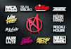 create premium dj band custom typography urban t shirt streetwear logo design