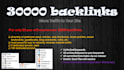skyrocket your google rankings with 30k backlinks