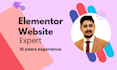 create superb elementor or wordpress website