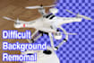 do any ultradifficult background removal