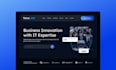 build a custom website for b2b saas, fintech and healthcare