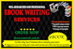 be your exceptional ebook writer, ghostwriter for any niche