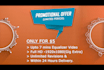 create flat design stylish music equalizer video