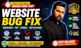 fix wordpress PHP laravel website bugs and errors