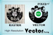 vectorize, redraw, cleanup or remake any graphic