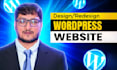 do wordpress website development, design and redesign