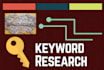 do SEO keyword research for first page google ranking